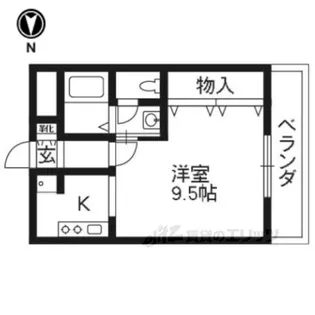 エクセコート【2階】の間取り