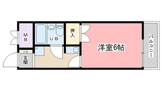 メゾングランドール【2階】の間取り