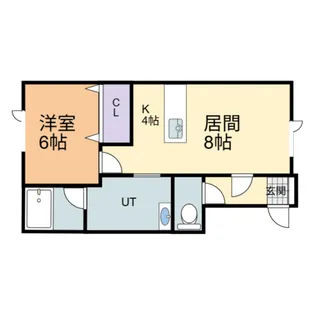 エスペランサ【1階】の間取り