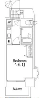 1Kの間取り画像