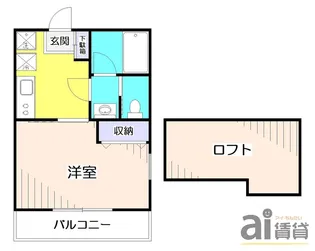 東京都清瀬市野塩1【アパート】の間取り
