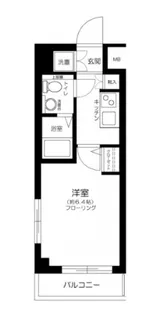 プレール・ドゥーク品川仙台坂【2階】の間取り
