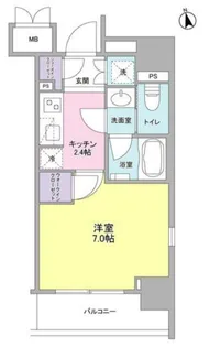 APRICOT GARDEN【9階】の間取り
