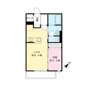 千葉県柏市豊四季【アパート】の間取り