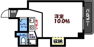 シャトーMY【4階】の間取り