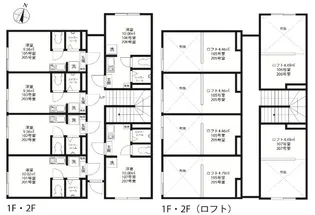 ル・ブリストル・カルハ【2階】の間取り