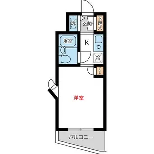 東京都大田区北糀谷2【マンション】の間取り