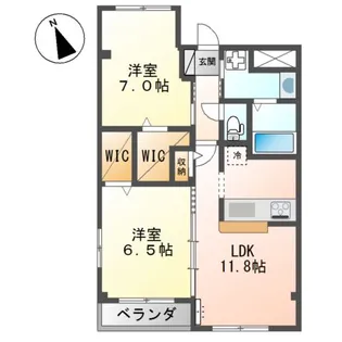 広島県福山市曙町5【マンション】の間取り