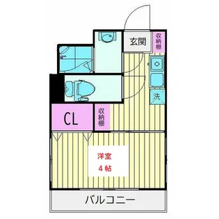 東京都品川区西大井5【マンション】の間取り