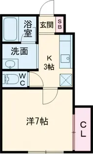 Lieto吉尾 D【1階】の間取り