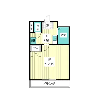 グロリア藤見が丘【5階】の間取り