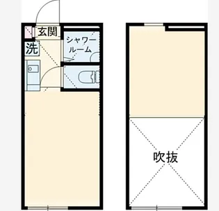 東京都江戸川区南小岩5【アパート】の間取り
