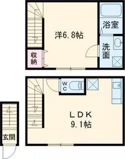 エクセルコート武蔵関の間取り