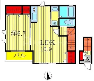 あけぼのサンハイツ【2階】の間取り