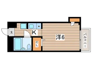 ハチハイム【2階】の間取り