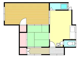 山口県下関市彦島塩浜町3【一戸建】の間取り