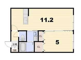 Merfino(メルフィーノ)【1階】の間取り