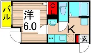 ブルーローズ【2階】の間取り