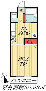 シャルム岩上【1階】の間取り