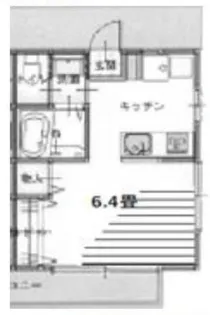 東京都小金井市本町5【アパート】の間取り