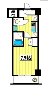 グリーンヴェヴェイ向ヶ丘【4階】の間取り
