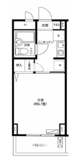 サンハイム南馬込【2階】の間取り