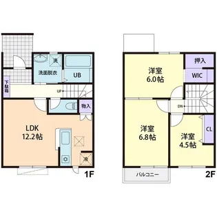 la fraise(ラ フレーズ)の間取り