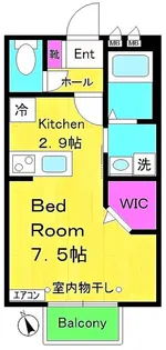 ルシェル【1階】の間取り