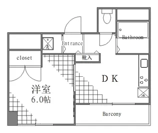 丸山ビル【2階】の間取り