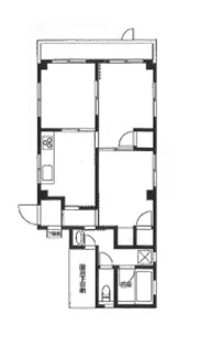神奈川県川崎市川崎区大島上町【マンション】の間取り