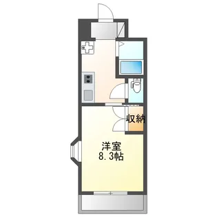 コリーグHU【3階】の間取り