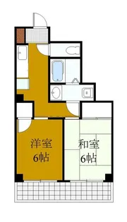クレールメゾン北野【3階】の間取り