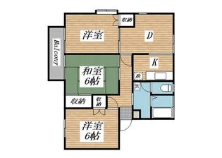 コンフォート【2階】の間取り