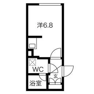 Ludens王子【5階】の間取り