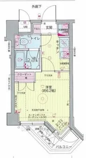 キャッスルステージ茗荷谷駅前【2階】の間取り