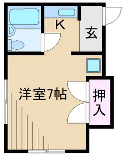 佐々木ハイツ【1階】の間取り