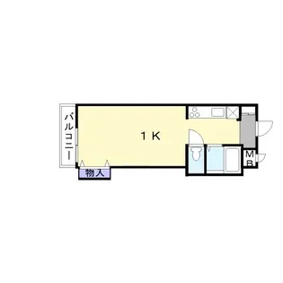 ジュネス新在家【2階】の間取り