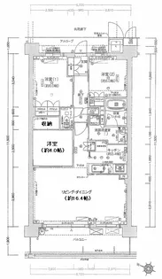 ジオ桃山台レジデンス【3階】の間取り