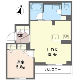 KYレジデンス【3階】の間取り