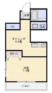 クリヨン50【2階】の間取り