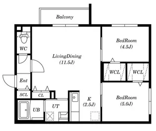 Solaie deux【3階】の間取り