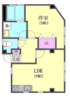 Casa.S【3階】の間取り