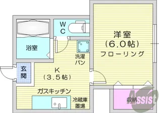 ブリティッシュヒルズ【1階】の間取り