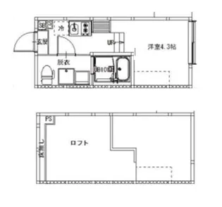 ハーモニーテラス東四つ木VIII【2階】の間取り