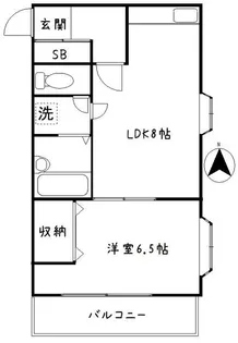 NTKハイム【1階】の間取り