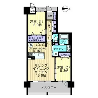 アルファステイツ野田III【4階】の間取り