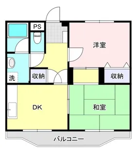 エヴァマンション高山【3階】の間取り