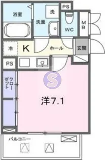 ForzaDKIII【3階】の間取り