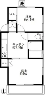 第1ホワイトハウス【1階】の間取り