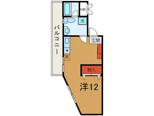 ピソ リベラ【2階】の間取り